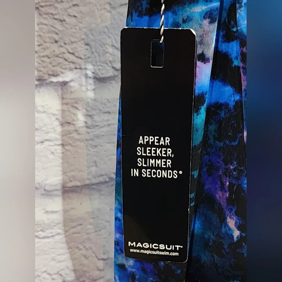 Magicsuit Peace Out Aubrey One-Piece Swimsuit Size 8 - Picture 6 of 9